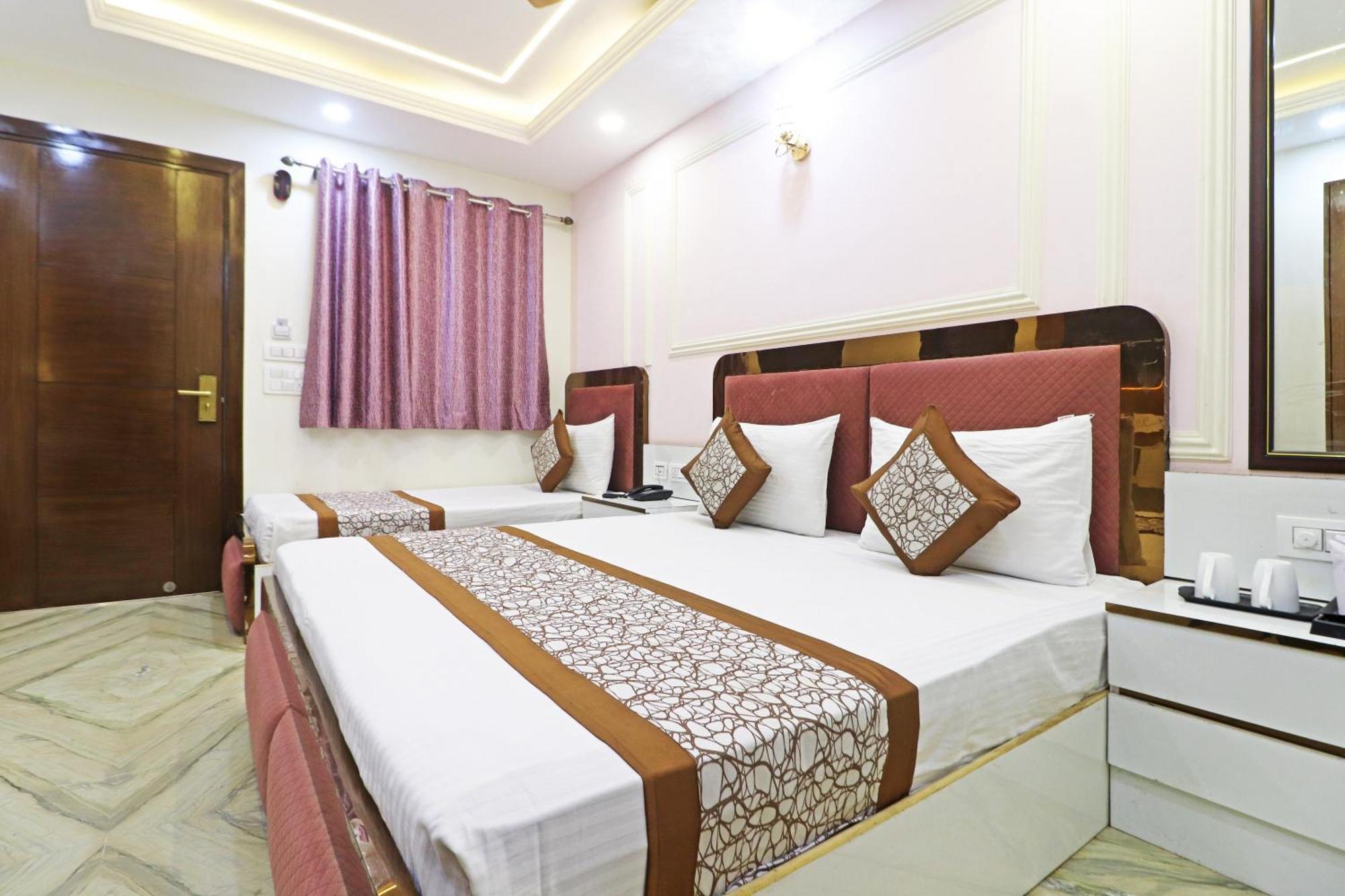 Hotel Samrat Residency 10 Mints Walking Distance Nizamuddin Railway Station New Delhi Eksteriør bilde