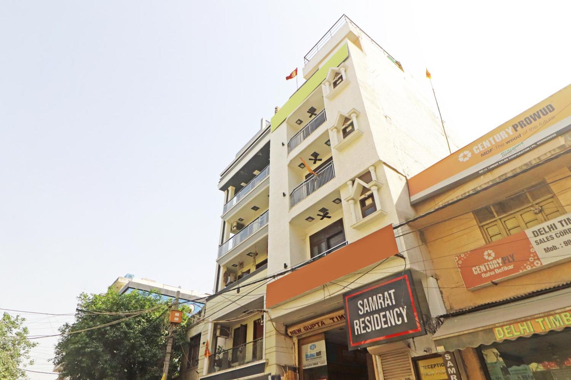 Hotel Samrat Residency 10 Mints Walking Distance Nizamuddin Railway Station New Delhi Eksteriør bilde